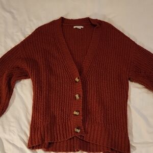 American Eagle Outfitters Brick Cardigan